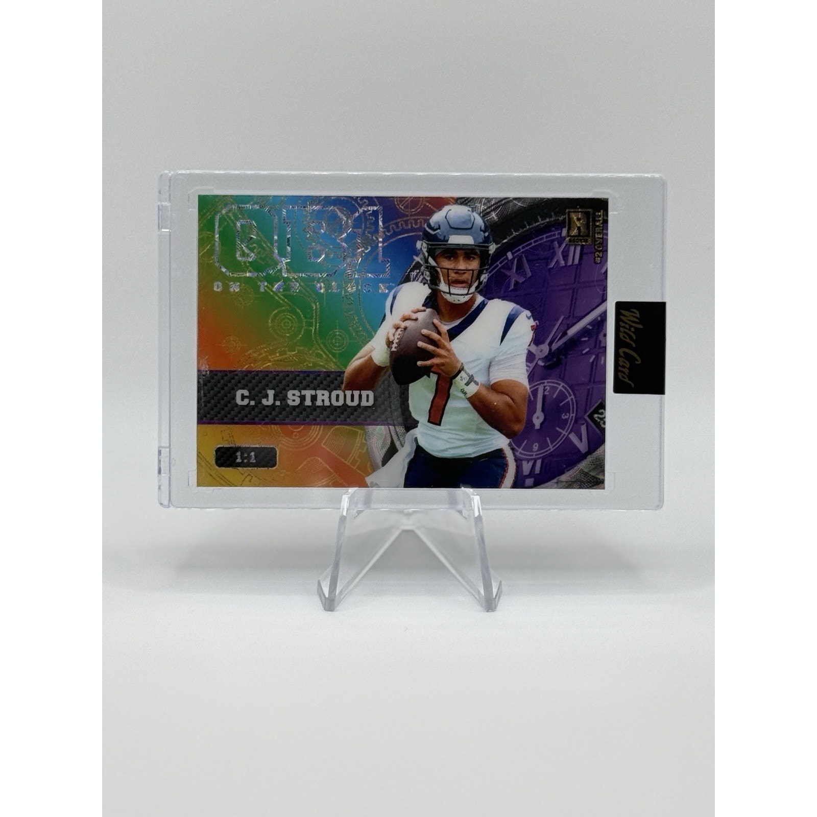 QB1 2023 CJ Stroud Wild Card 1 Of 1 OSW-CS2