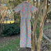 Big Bud Press Rainbow Blossom Short Sleeve Jumpsuit Size L