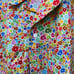 Big Bud Press Rainbow Blossom Short Sleeve Jumpsuit Size L