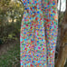 Big Bud Press Rainbow Blossom Short Sleeve Jumpsuit Size L