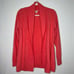 L.L. Bean Pink Cashmere Open Cardigan Medium Petite