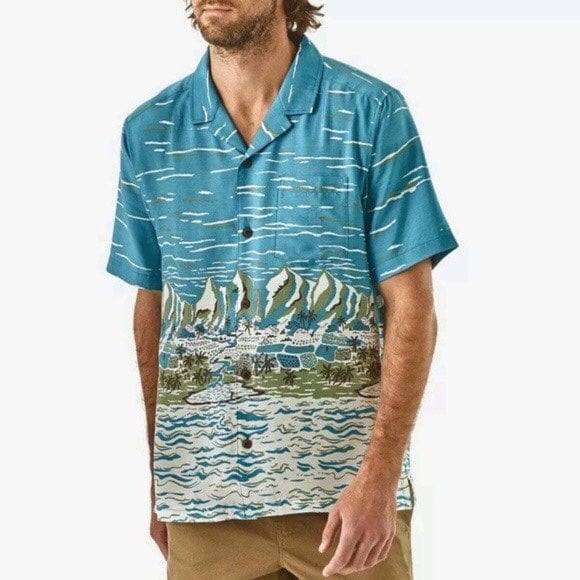 Patagonia Mens XS Hawaiian Shirt Pataloha Ltd