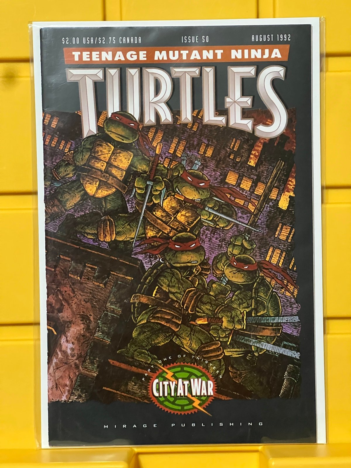 Teenage Mutant Ninja Turtles #50 1992 Mirage Studios