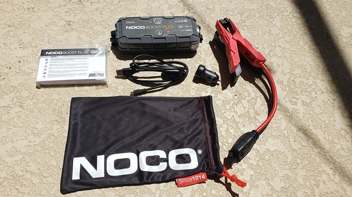 NEW IN BOX NOCO Boost Plus GB40 1000A Car Battery Jump Starter, 12V Battery Pack