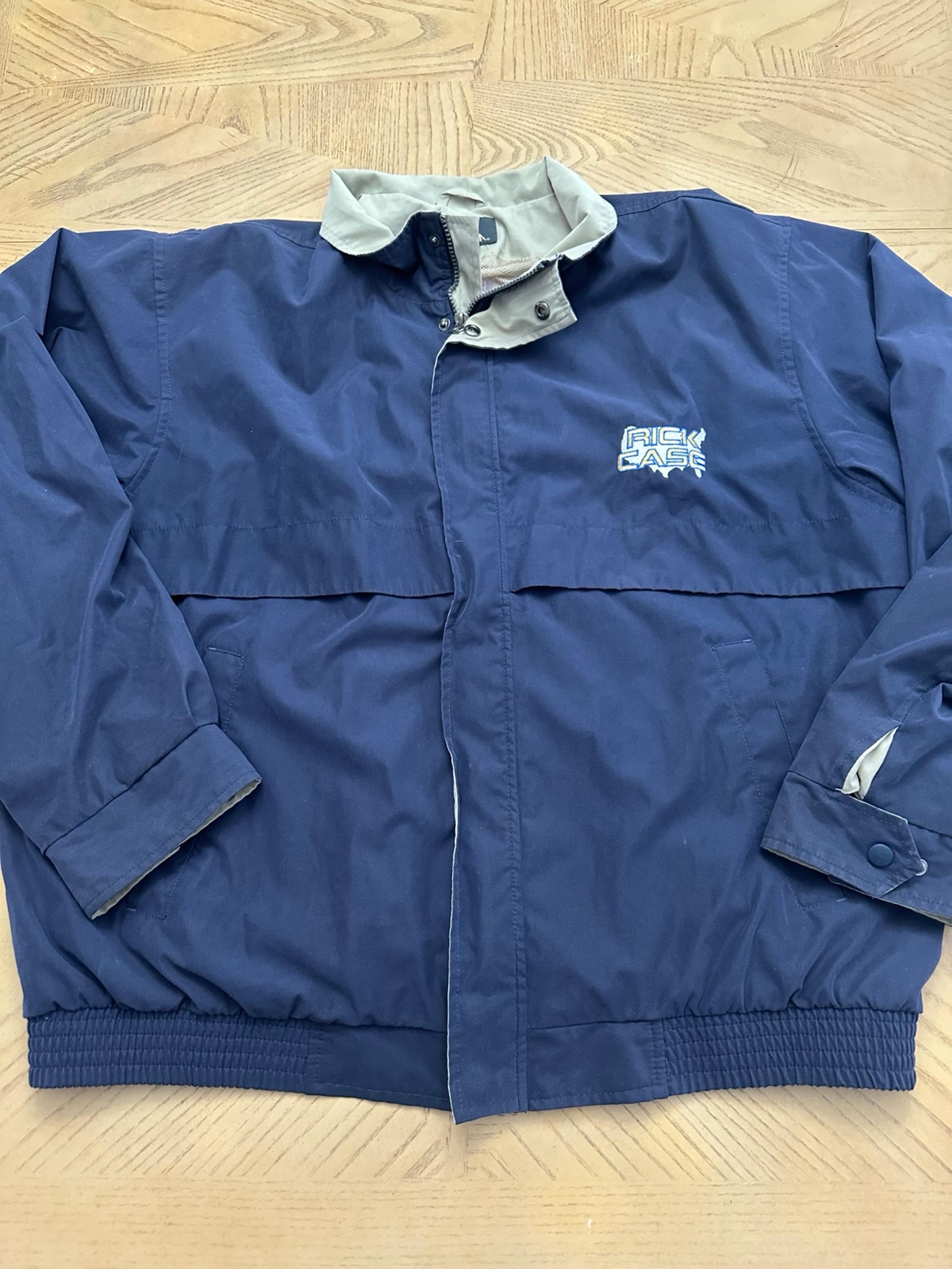 antigua mens windbreaker full zip  size XL