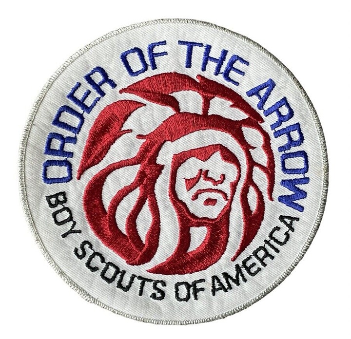 Boy Scouts of America HUGE Patch Order of the Arrow 80s Rare