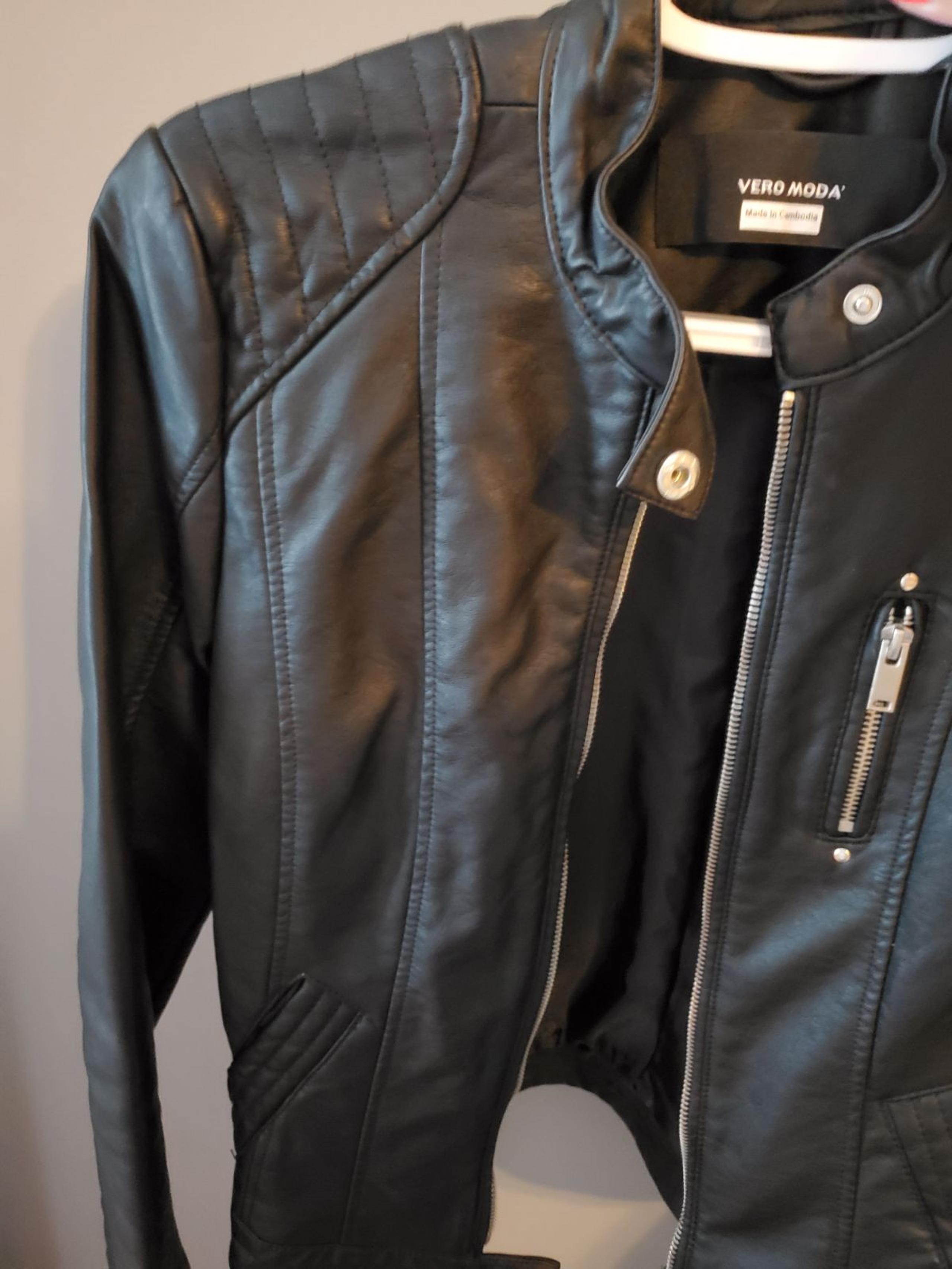 Faux Leather Jacket