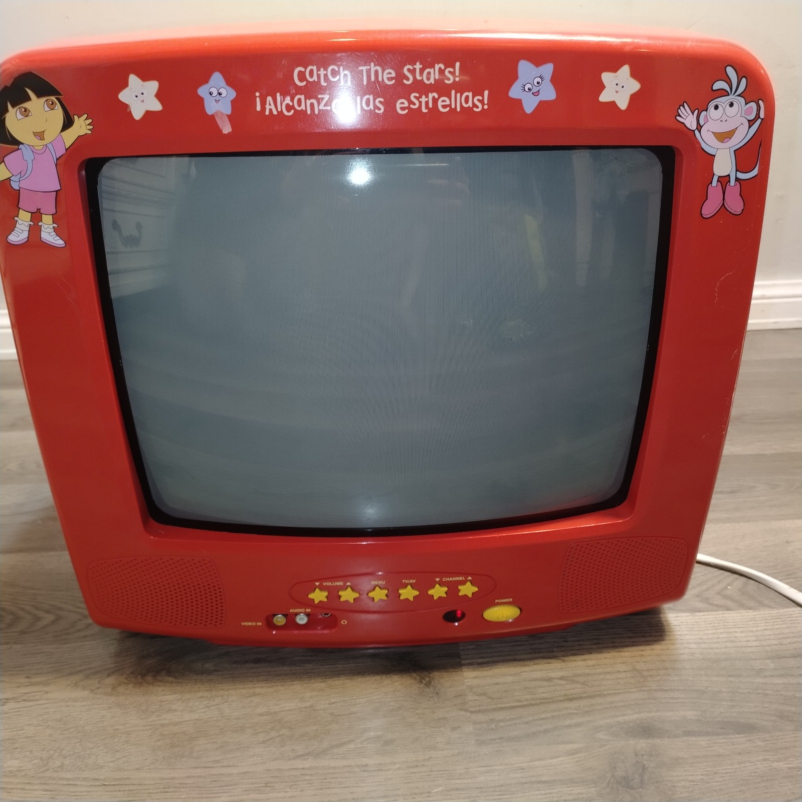 Vintage Emerson DORA The EXPLORER CRT 13 TV Television Retro Tested