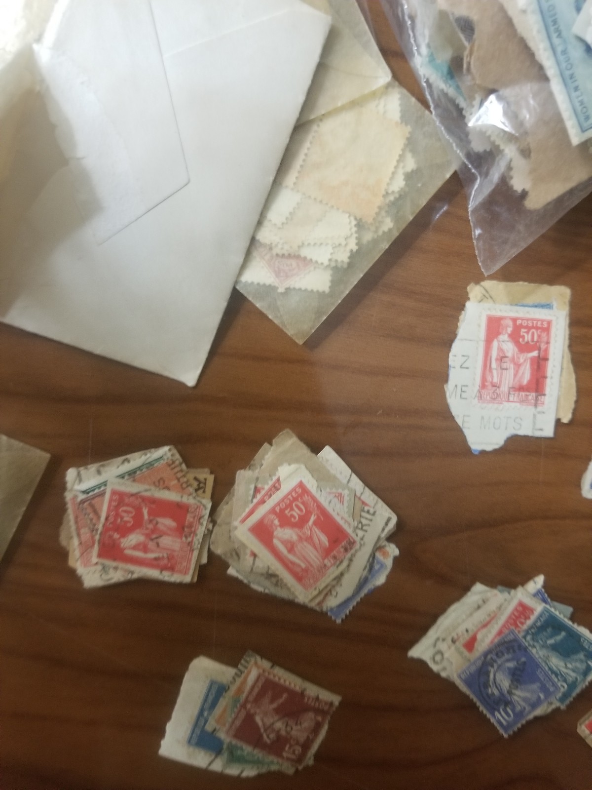 Antique stamp collection