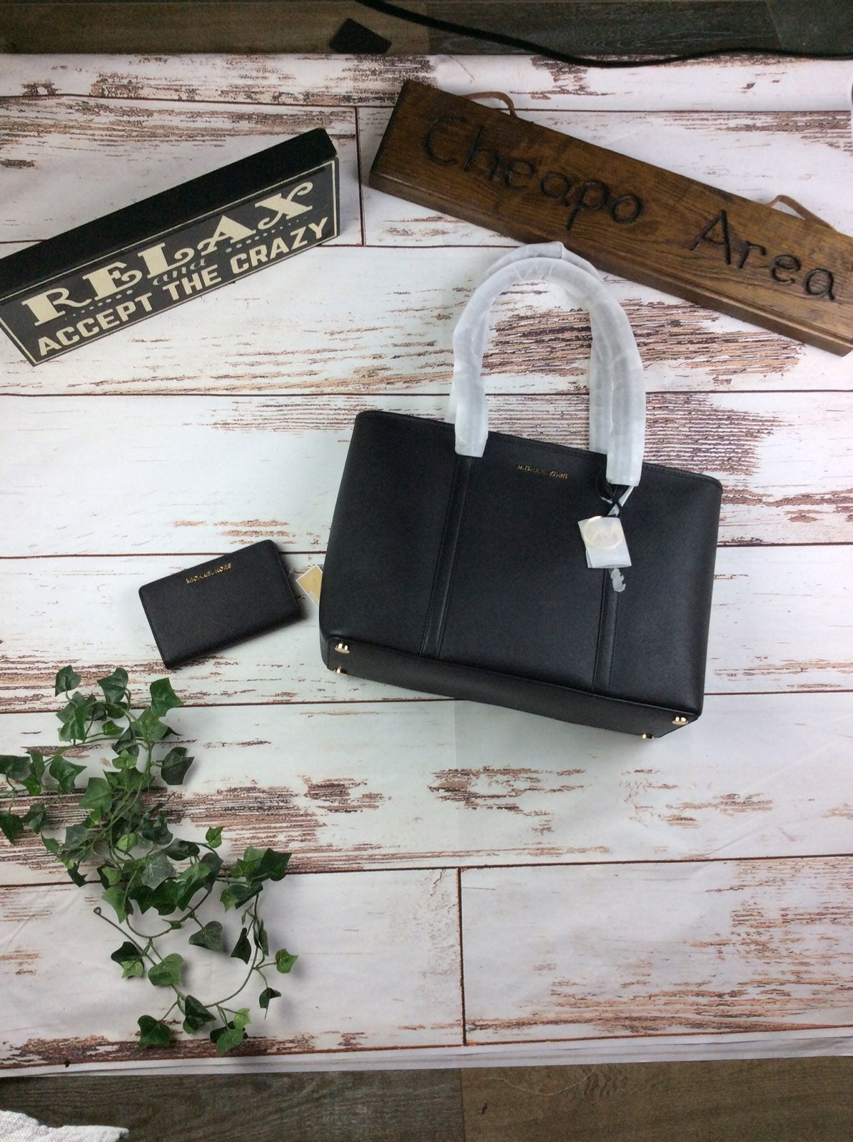 Michael Kors 2 Pcs Set Md Satchel