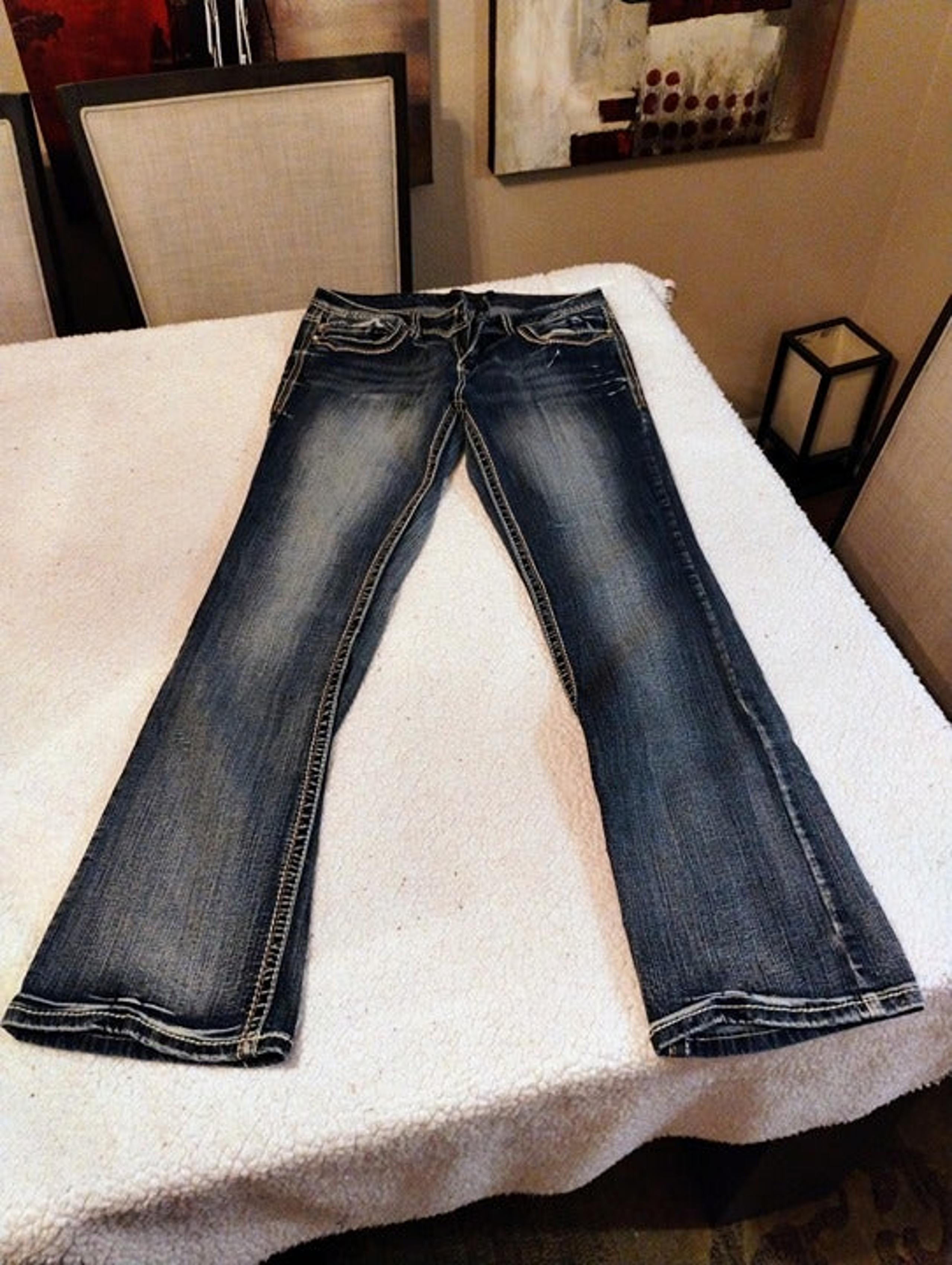 Women's Twenty-One Black Dark Bootcut Jeans by Rue21 - NWOT / 15