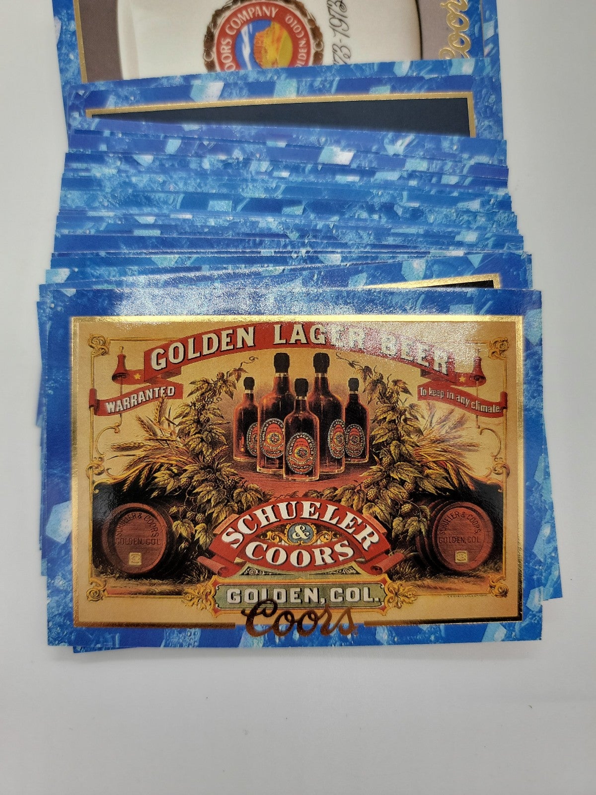 Complete Full set of 1995 Coors brewing company trading cards