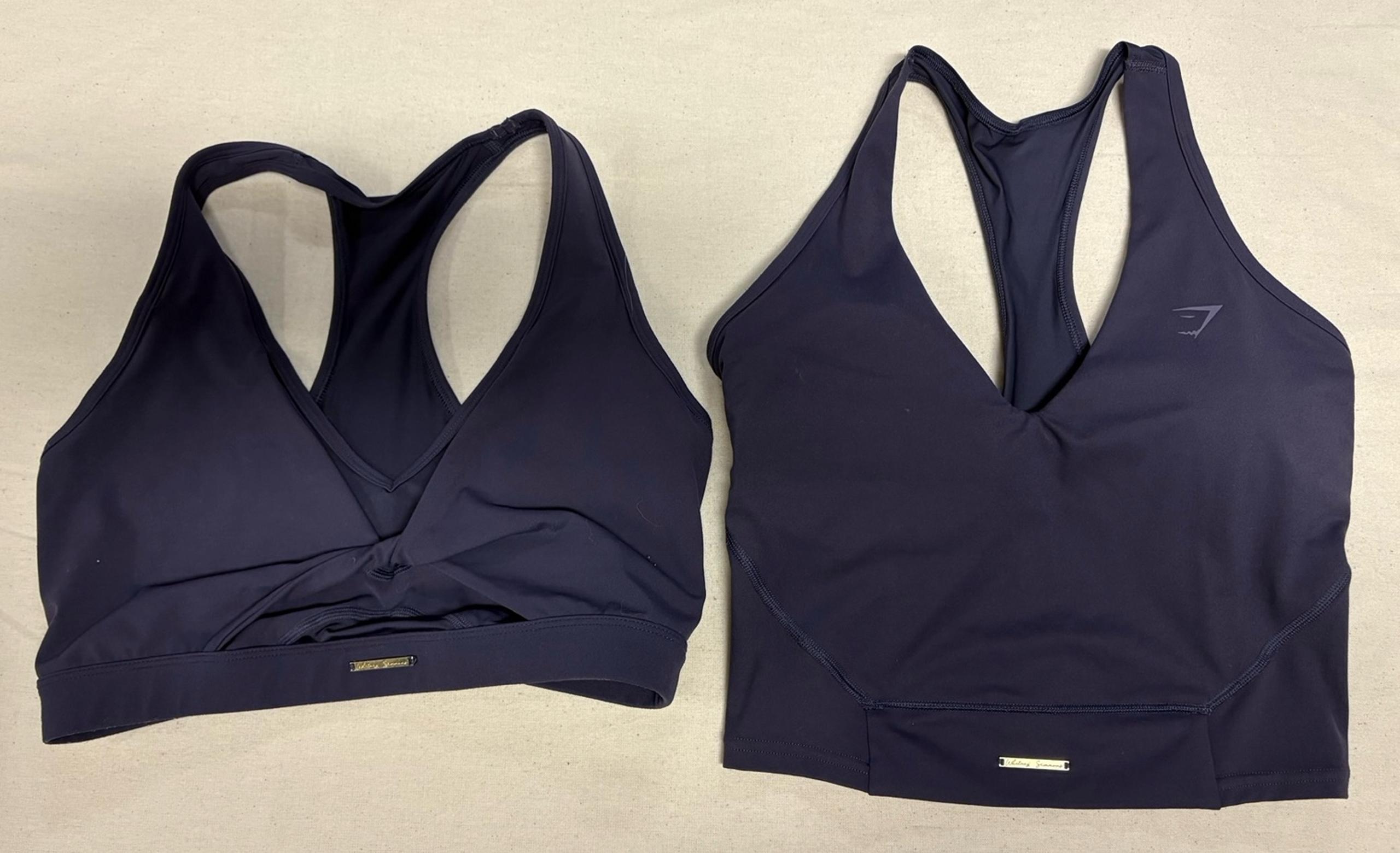 Gymshark X Whitney Simmons Sports Bra BUNDLE (2) - Women’s Medium - Purple