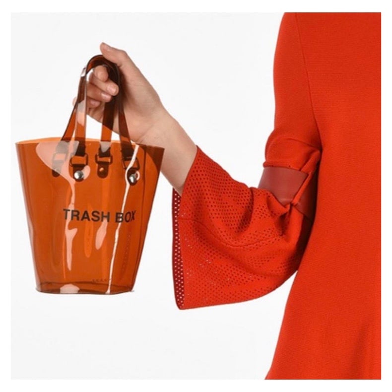NaNa-NaNa Bag NOT A TRASH BOX PVC Bucket Bag