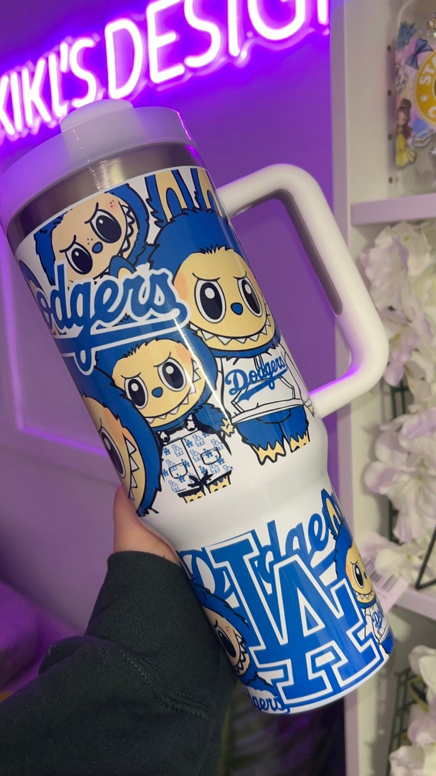 Labubu x Dodgers 40 oz Tumbler