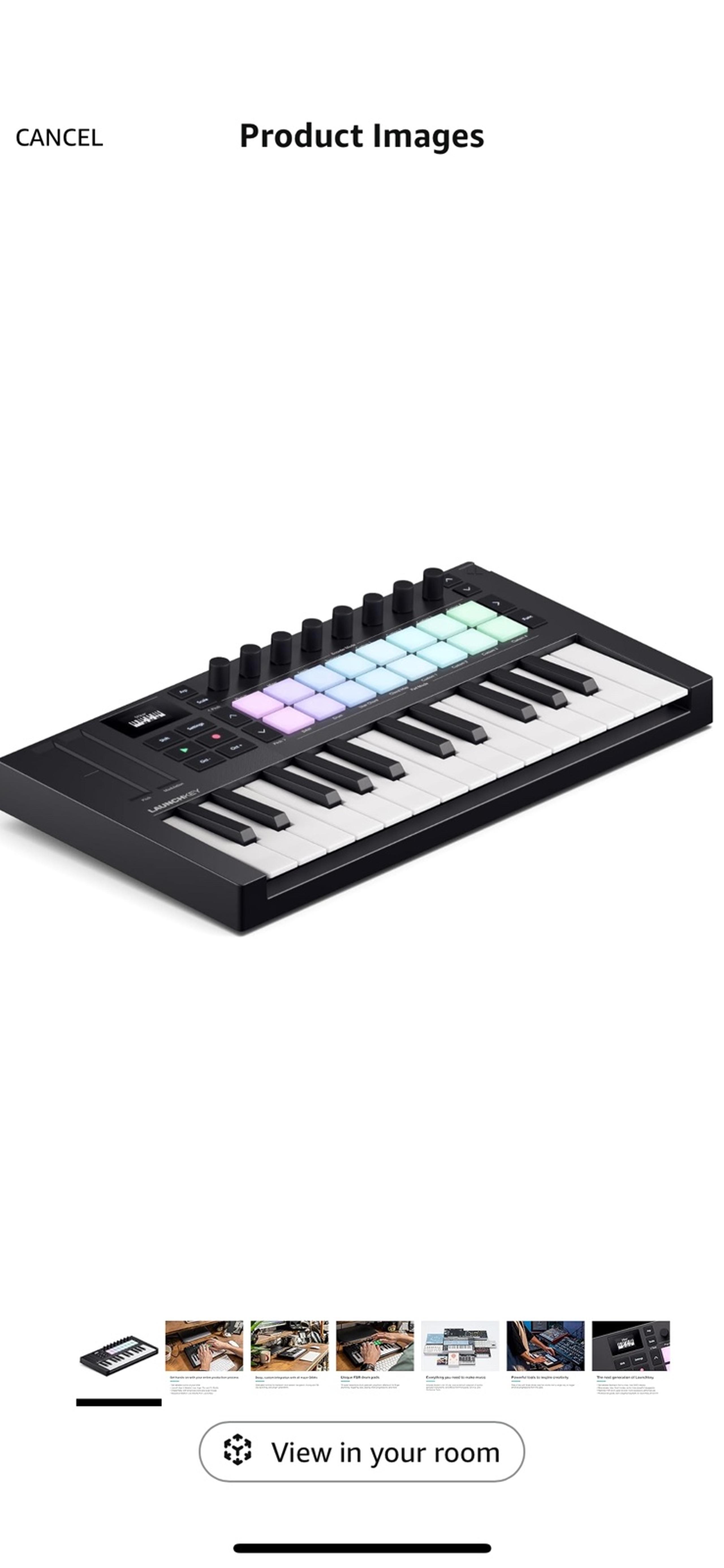 Launch Key 25 Novation Keyboard