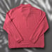 Men's Large Peter Millar Pink Cotton Pullover Golf Spring
