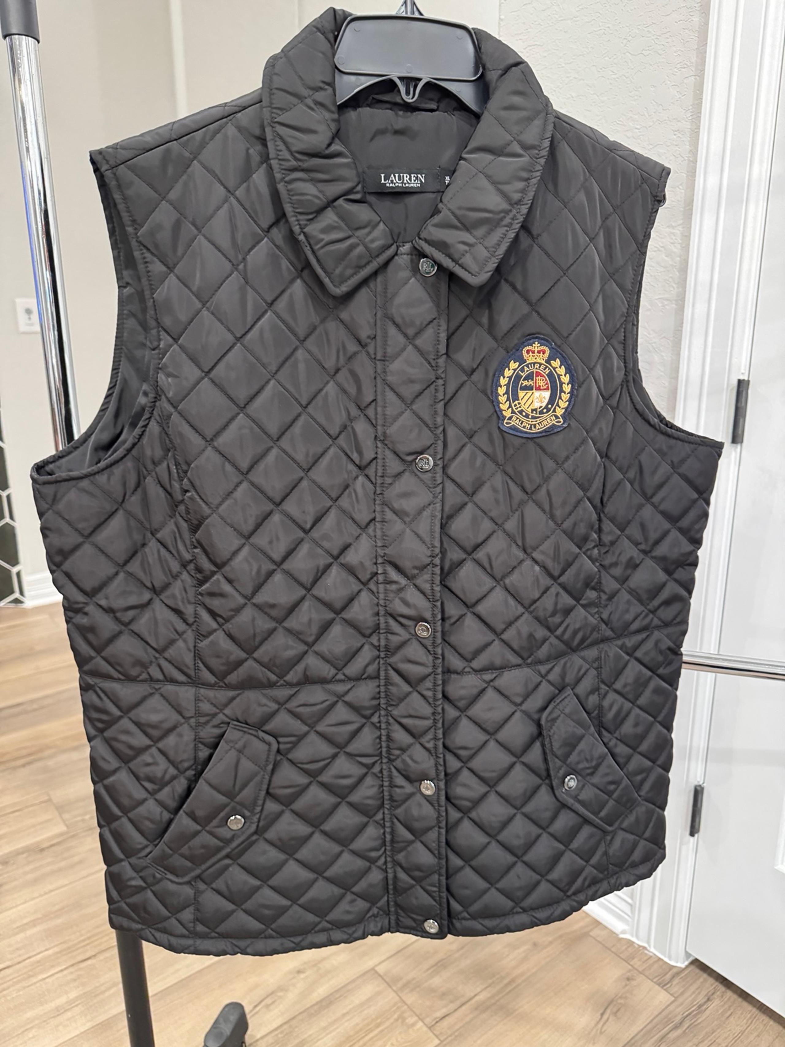 Ralph Lauren Women’s Vest- XL- Black