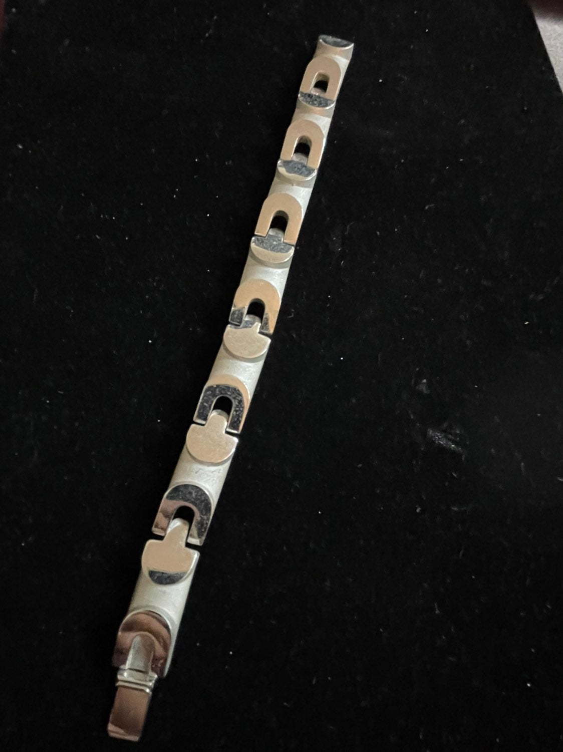 Mens sterling silver braclet