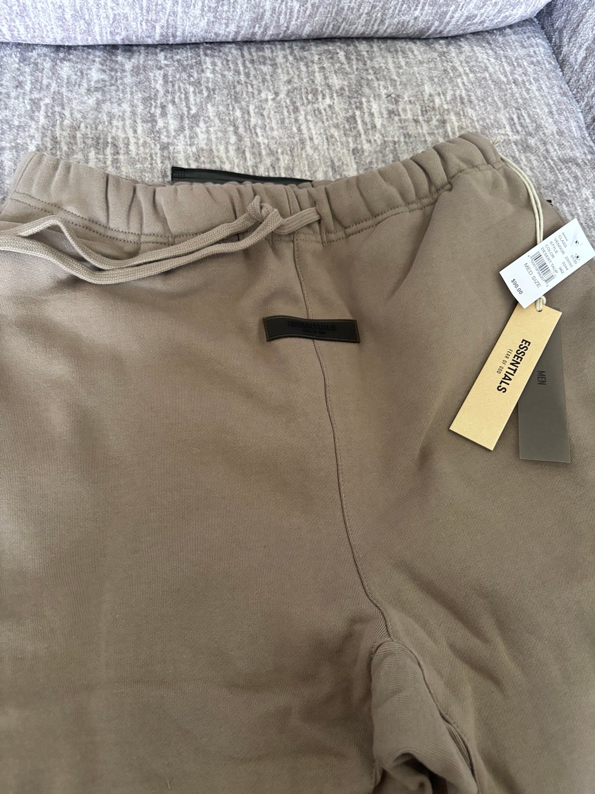 Essentials Fear of God Medium Desert Taupe Joggers