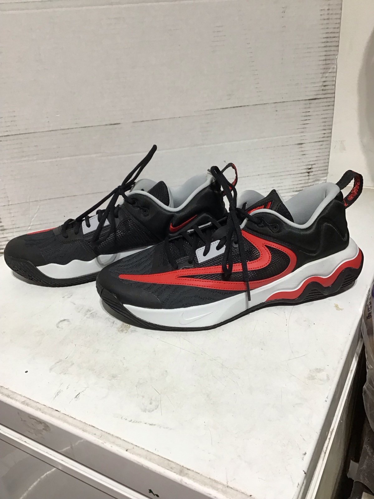 Nike Giannis Immortality 3 Sz 13 Blk/ Red