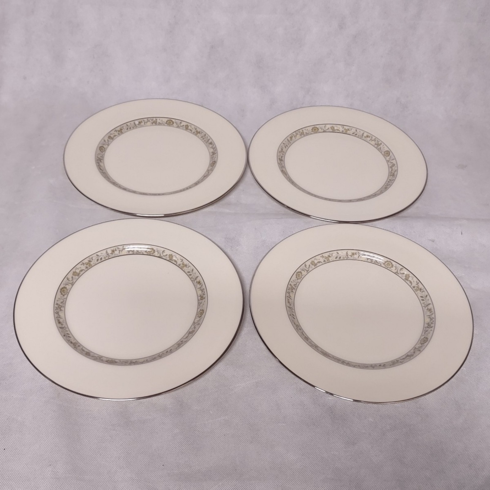Lenox Springdale Dinner Plates 4 China 10.5