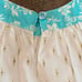 Peek white, gold and aqua dress 12-18M