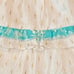 Peek white, gold and aqua dress 12-18M