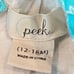Peek white, gold and aqua dress 12-18M