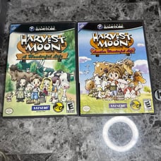 Harvest Moon a wonderful life and harvest moon another wonder Nintendo GameCube