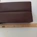 Mallinckrodt Brown Leather Double Wine Bottle Carrier 14 H 7 L 3.5 W