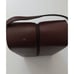Mallinckrodt Brown Leather Double Wine Bottle Carrier 14 H 7 L 3.5 W