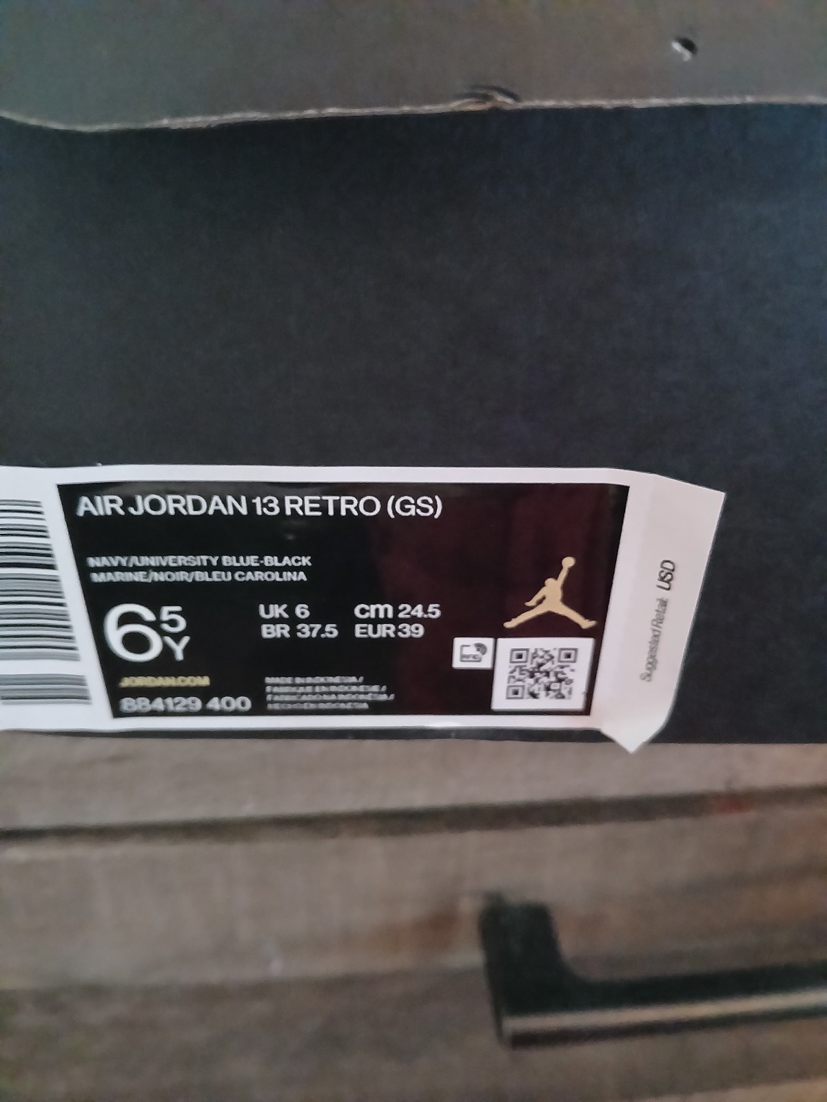 Boys gs nike 6.5y