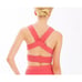 Johnathan Simkhai Criss Cross Hex Pink Halter Top Sz Sm