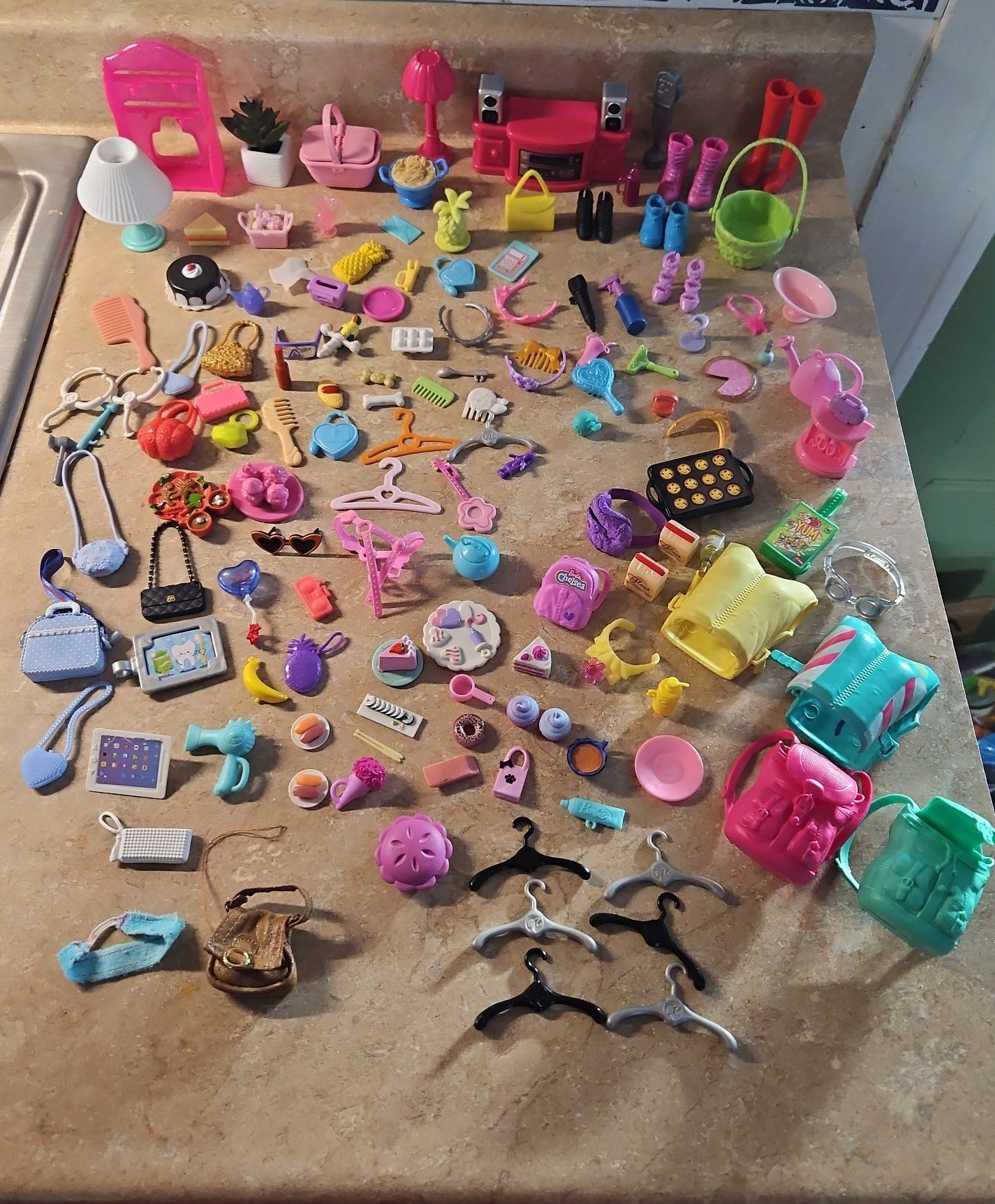 Barbie bundle of 150+ piece accessories