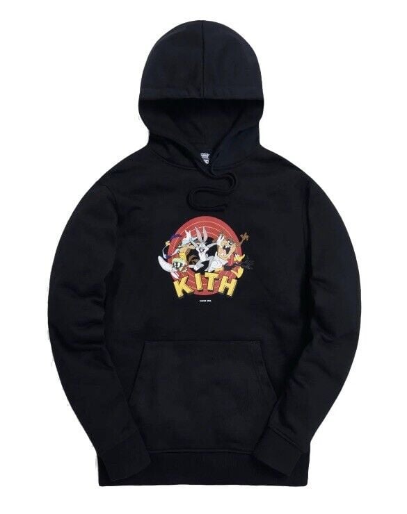 Kith x Looney Tunes That’s all Folks Hoodie Black XL