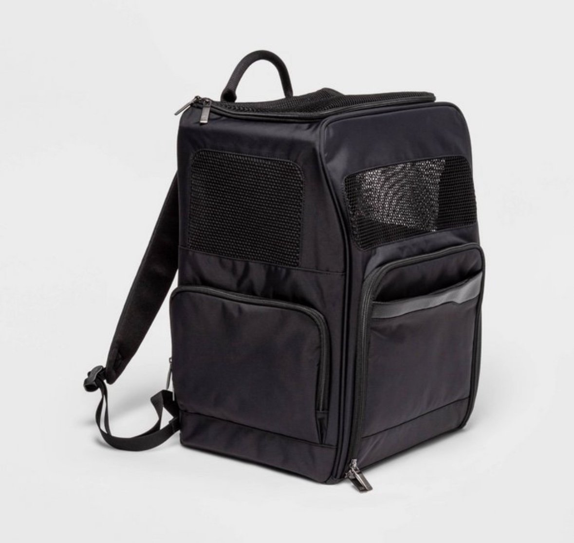 Open Story - Signature Pet Dog Carrier Backpack - Black NWT