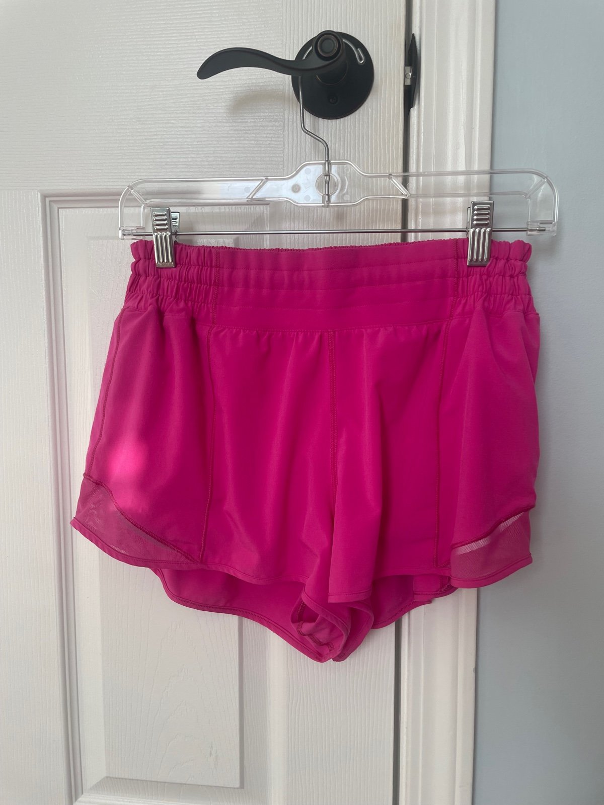 sonic pink lululemon shorts