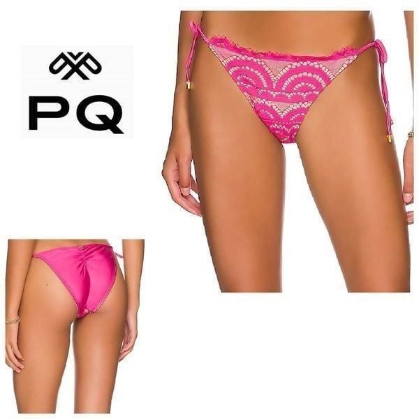 New. Pilyq lace teeny bikini bottom. Small. Retails 76
