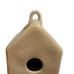 Rae Dunn Penthouse Gray Brown Ceramic Birdhouse Birdfeeder New without Tags