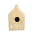 Rae Dunn Penthouse Gray Brown Ceramic Birdhouse Birdfeeder New without Tags