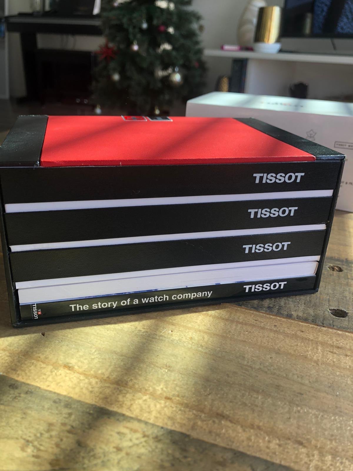 Red Tissot Watch