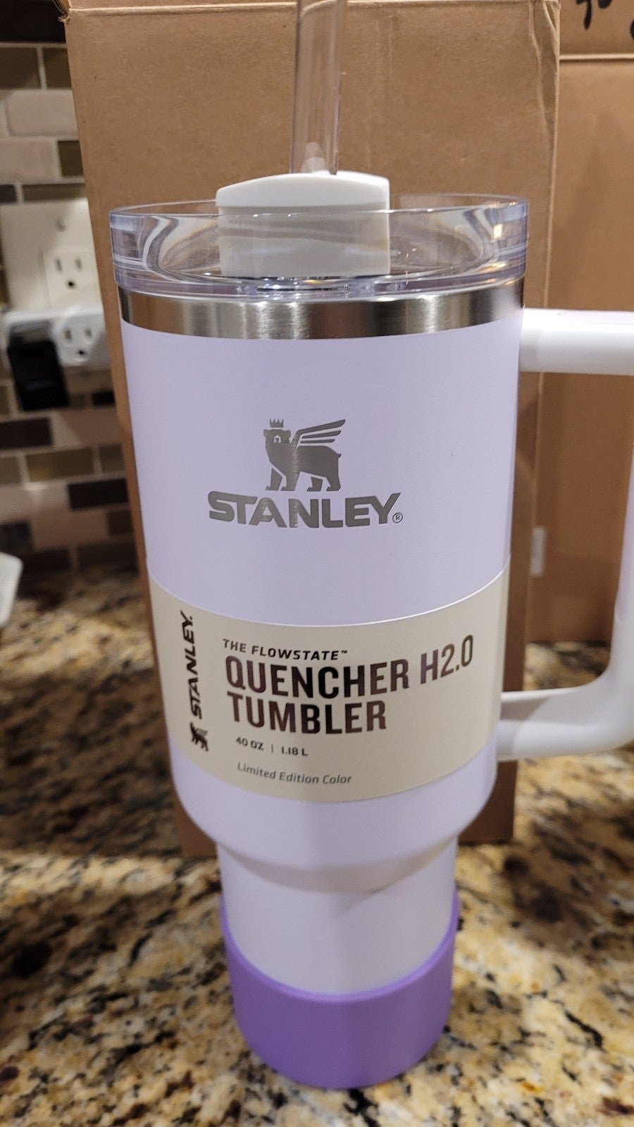 Limited Edition Wisteria 40 oz Stanley tumbler