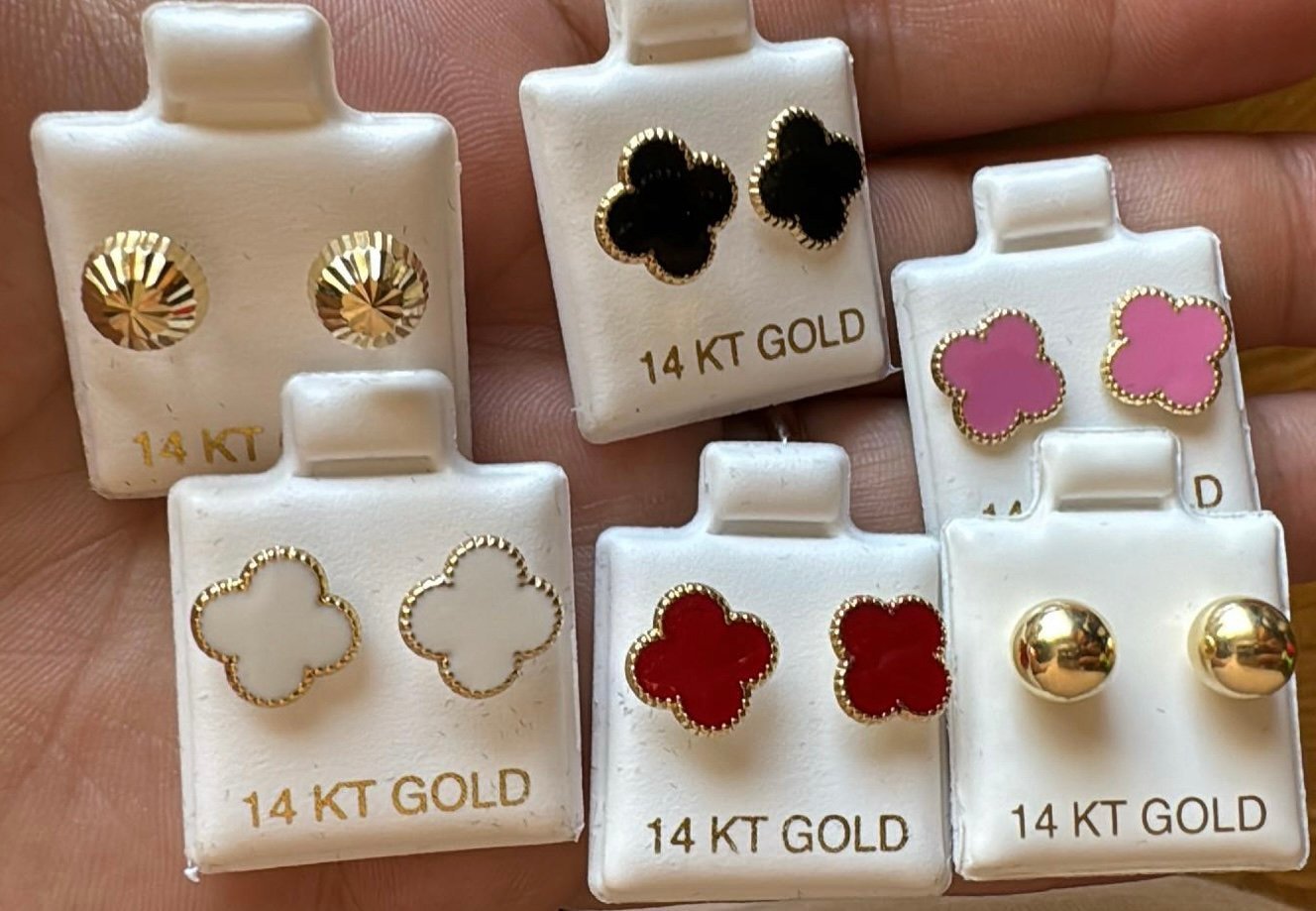14k Gold Each