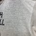 Vintage 80s t shirt youth softball paper thin distressed thrashed worn XL