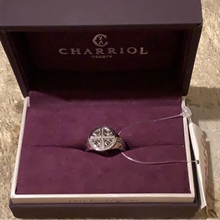 Charriol Celtic Cross Cable Ring