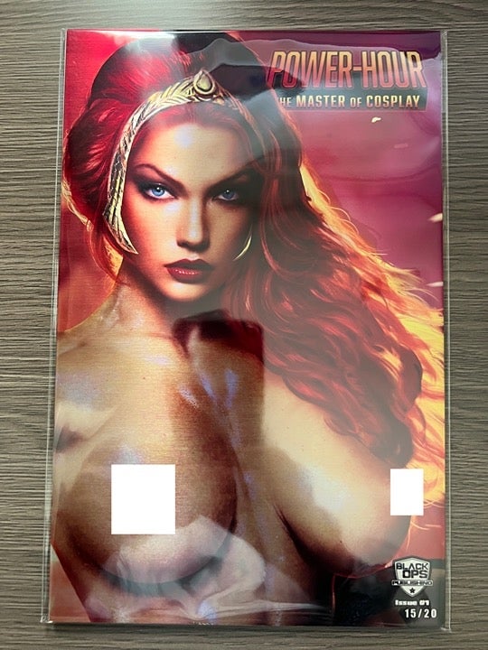POWER HOUR #1 METAL TEELA MASTERS OF THE UNIVERSE COSPLAY SHIKARII 15/20 CLOSEUP