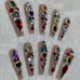 All Crystals Acrylic Press On Nails