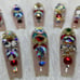 All Crystals Acrylic Press On Nails