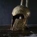 Vintage Brass Roman Gladiator Trojan Warrior Etched Serpent Helmet Bell Spartan